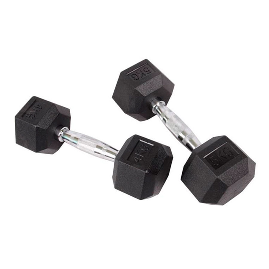 Mancuernas Hexagonales de pesas Set de Mancuernas Gym Para Musculación 5-35 lb 