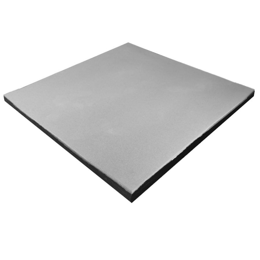 Suelo de caucho de gimnasio en loseta (100x100cm) alta densidad premium gris